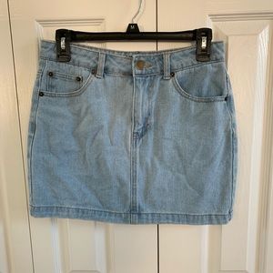 Forever 21 Denim Mini Skirt